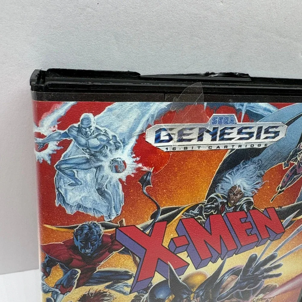 CIB Video Game Action Marvel X-Men Sega Genesis